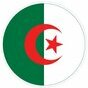Disque en sucre Drapeau Algérie personnalisable