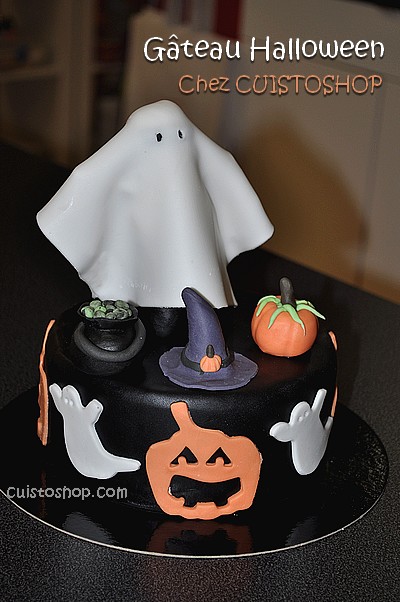 Le gâteau Halloween...