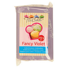 Pâte à sucre "fancy violet" funcakes