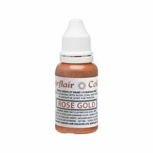 Colorant alimentaire or rose Sugarflair 14ml