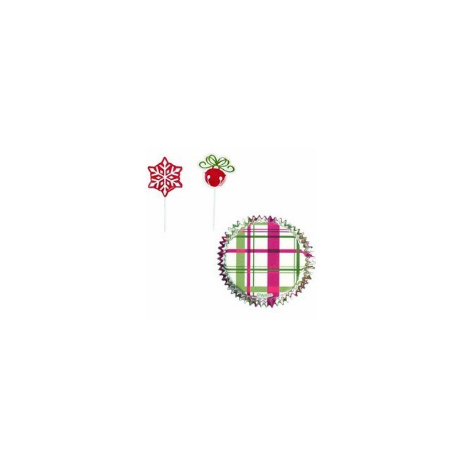 Caissettes à Cupcakes Christmas sweets + décorations