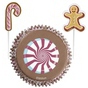 Caissettes à cupcakes + décorations (sucre d'orge)