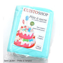 Pâte à sucre  BLEU CIEL 250g - Cuistoshop