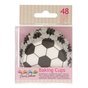 Caissettes à Cupcakes -Football- pcs/48