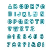 Emporte-pièces alphabet & chiffres PVC