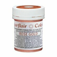 Peinture alimentaire Rose gold pour chocolat Sugarflair
