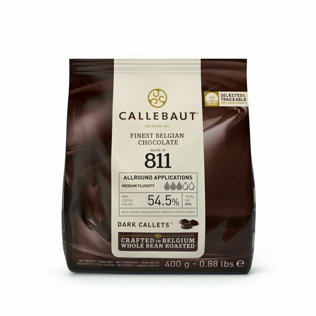Pistoles Callebaut Chocolat 400g - NOIR