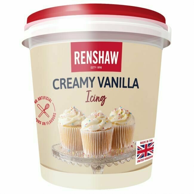 Glaçage crèmeux vanille Renshaw