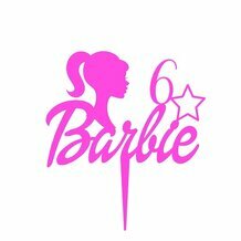 Topper Barbie Personnalisable (âge)